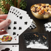 Jeu De Cartes Tuxedo Cat surpris par la libellule (In Situ)