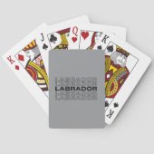 Jeu De Cartes Typographie graphique moderne et audacieuse du Lab (dos)