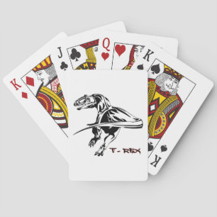 Jeu De Cartes Tyrannosaurus rex Dinosaure