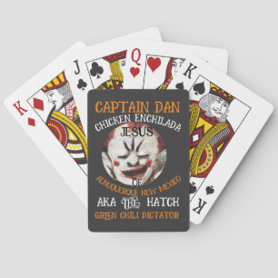 JEU DE CARTES TZAR CAPT DAN POULET ENCHILADA JESUS ALBUQUERQUE