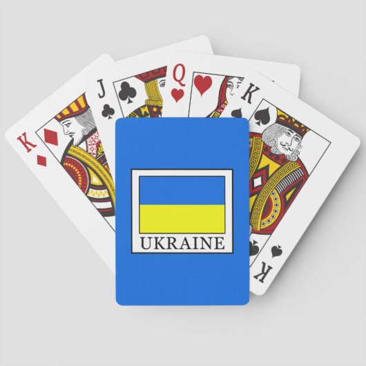 Jeu De Cartes Ukraine (dos)