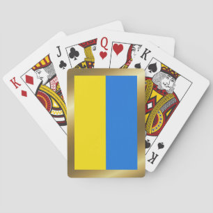 Jeu De Cartes Ukraine Drapeau Jouer des cartes