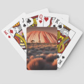 Jeu De Cartes Uluru "Ayers Rock" Australia Oil Paint, (dos)