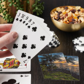 Jeu De Cartes Un beau coucher de soleil 2 (In Situ)