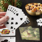Jeu De Cartes Un cerf solitaire (In Situ)