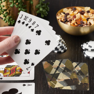 Jeu De Cartes Un design abstrait moderne
