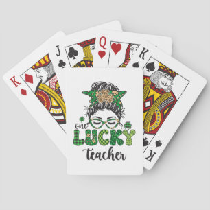 Jeu De Cartes Un enseignant chanceux - Saint-Patrick