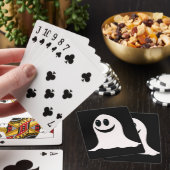 Jeu De Cartes Un joli fantôme de dessin d'Halloween (In Situ)