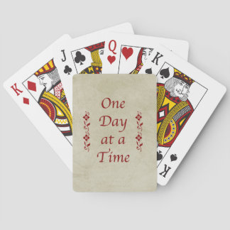 Jeu De Cartes Un Jour à la Fois/Style Vintage