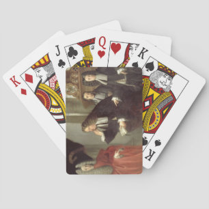 Jeu De Cartes Un juge et trois avocats, École vénitienne (pétrol