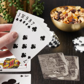 Jeu De Cartes Un magasin chinois de calligraphie, d'un compte de (In Situ)