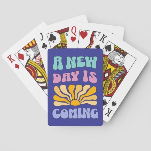 Jeu De Cartes Un nouveau jour arrive (dos)