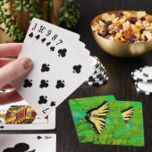 Jeu De Cartes Un papillon Papilio posé (In Situ)