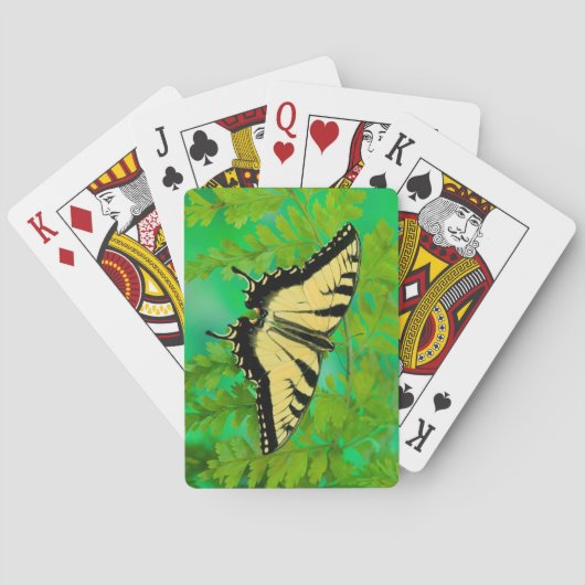 Jeu De Cartes Un papillon Papilio posé (dos)