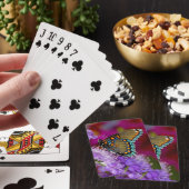 Jeu De Cartes Un papillon swallowtail de laurier d'été (In Situ)