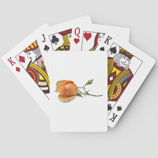 Jeu De Cartes Une bouture de rose unique (dos)