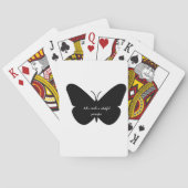 Jeu De Cartes Une citation simple dans un simple papillon (dos)