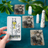 Jeu De Cartes Une déesse païenne avec des bois (Insitu)