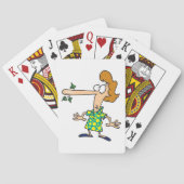 Jeu De Cartes Une Femme Dit Des Mensonges (dos)