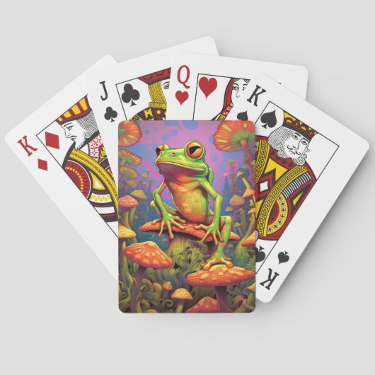 Jeu De Cartes Une grenouille (dos)