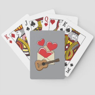 Jeu De Cartes Une lettre d'amour et une guitare pour toi