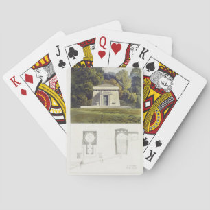 Jeu De Cartes Une maison de glace, du "Repository of Arts" d'Ack