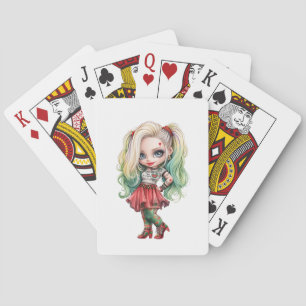 Jeu De Cartes Une mignonne fille Halloween collection de design
