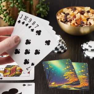 Jeu De Cartes Une nuit avec des lucioles