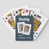 Jeu De Cartes Une paire parfaite | Photo papa & enfant (dos)
