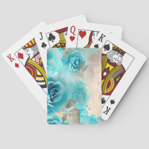 Jeu De Cartes Une série de conception d'éphémère Shabby Chic ble