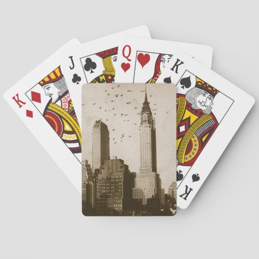 Jeu De Cartes Une volée de voler d'oiseaux (dos)