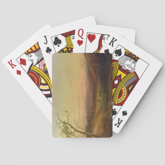 Jeu De Cartes Une vue d'Adélaïde au coucher du soleil (dos)