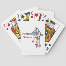 Unicorn Playing Cards / Baralho Unicórnio