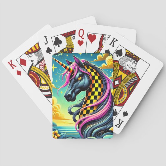 Jeu De Cartes Unicorne (dos)