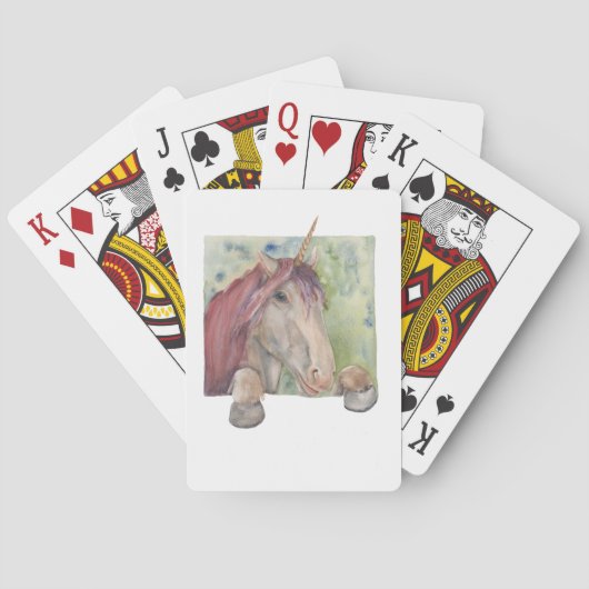 Jeu De Cartes Unicorne (dos)
