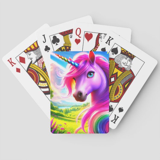 Jeu De Cartes Unicorne (dos)