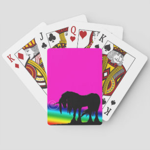 Jeu De Cartes Unicorne arc-en-ciel