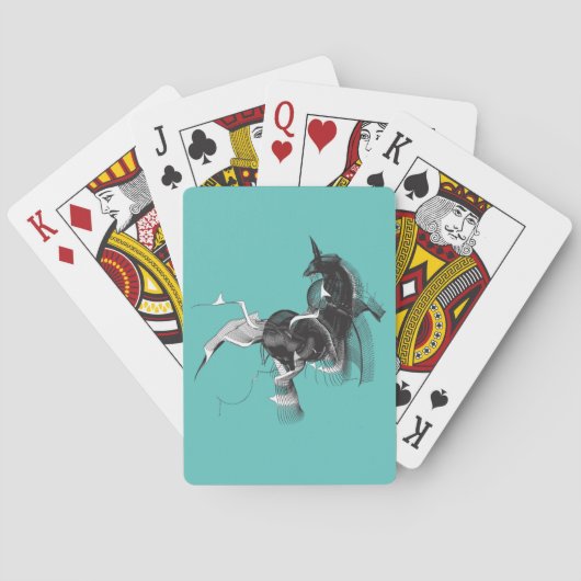 Jeu De Cartes Unicorne numérique (dos)