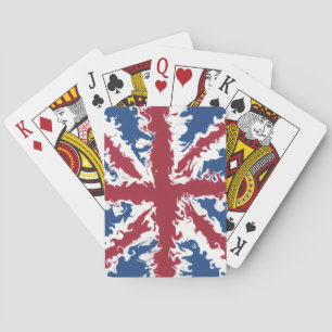 Jeu De Cartes Union Jack Liquid Art