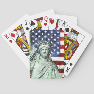 JEU DE CARTES USA FLAG & LIBERTY
