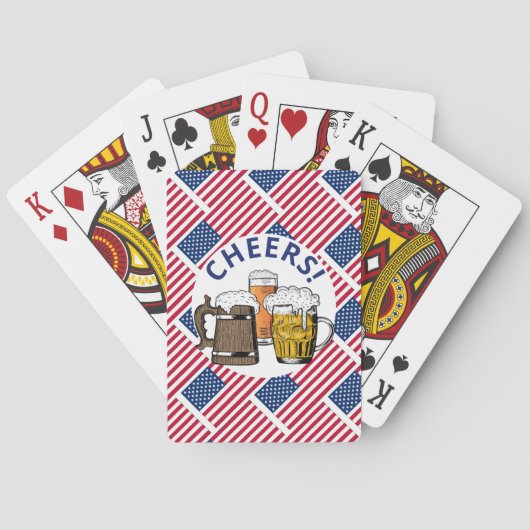 Jeu De Cartes USA Great American Beer Paper (dos)
