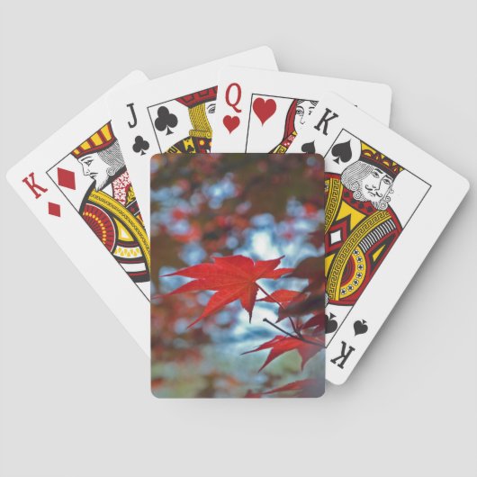 Jeu De Cartes USA, Kansas.Couleurs d'automne (dos)