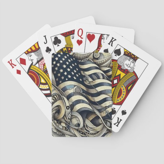 Jeu De Cartes USA Patriotic Pride (dos)