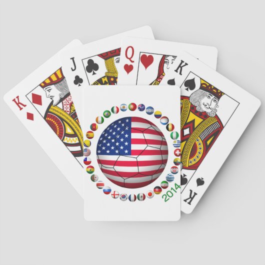 Jeu De Cartes USA Soccer (dos)