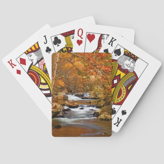 Jeu De Cartes USA, Tennessee. Ruisseau Rushing Mountain (dos)