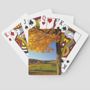 Jeu De Cartes USA, Vermont. Farm Scenic Near South Woodstock