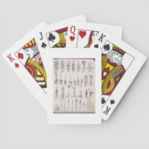 Jeu De Cartes Ustensiles de cuisine, à partir d'un catalogue com