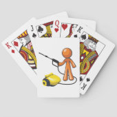 Jeu De Cartes Utilisation D'Une Lave-Pression (dos)
