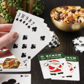 Jeu De Cartes Vacances de Noël de rugby (In Situ)