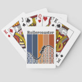 Jeu De Cartes Vacances d'été à cheval Rollercoaster Retro (dos)